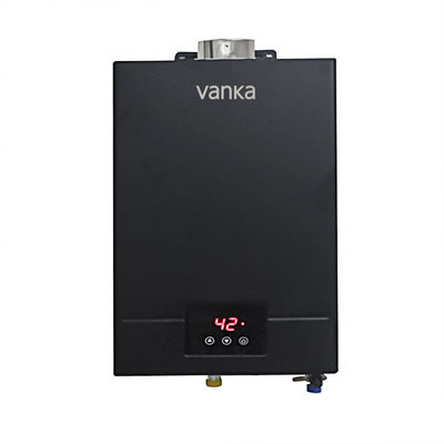 Innenraumthermostat Digitale Gas-Wasserbereiter Wandmontierte 12L Tanklose Wasserbereiter