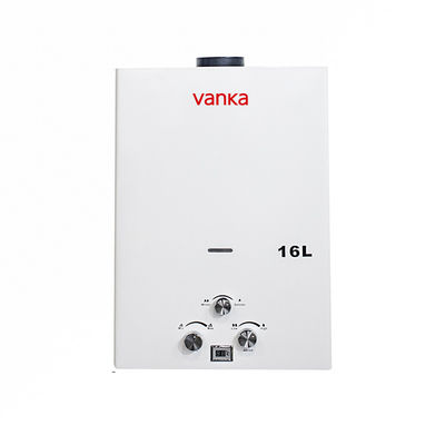 Instant Tankless Haushalts Warmwasserbereiter 16L Lpg Wasserbereiter Knopfsteuerung
