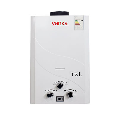 12L Gaswasserbereiter mit niedrigem Druck Wandmontierte tragbare LPG-Instant-Gaswasserbereiter