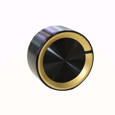 Zubehör für Gasöfen mit schwarzem Metallknopf