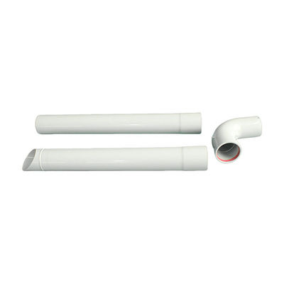 100/60 mm Standard-Aluminium-konzentrischer Rauch für Gaskessel Öfen Hochdruckwasserbereiter