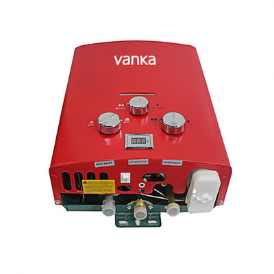 6L Portable Tankless Propan-Wasserbereiter Aufforderung Warmwasserlösung für Outdoor-Camping