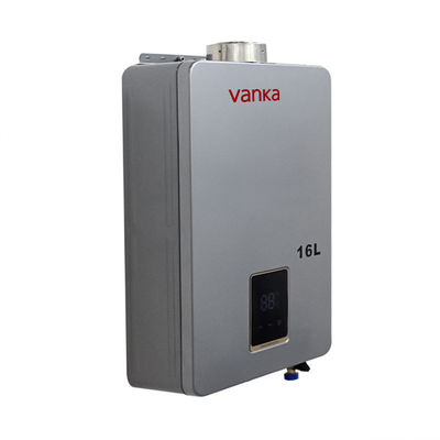 Thermostatsteuerter Touchscreen Gaswasserbereiter für Innenräume Konstanztemperatursystem