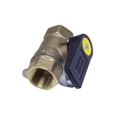 Dauerhaftes Gaskugelventil aus Messing für Haushaltsgeräte