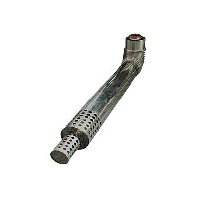 Edelstahl-Abgasrohr-Abluftkanal Wand Gas-Heizkessel