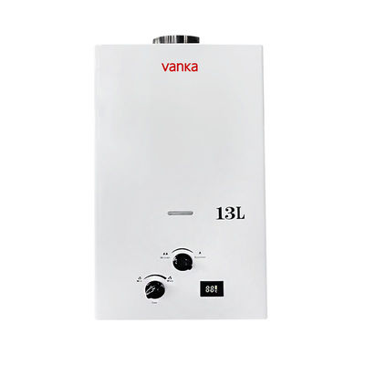 13L Rauchgas-Wasserbereiter mit elegantem schwarzem Display und Knopf für moderne Häuser
