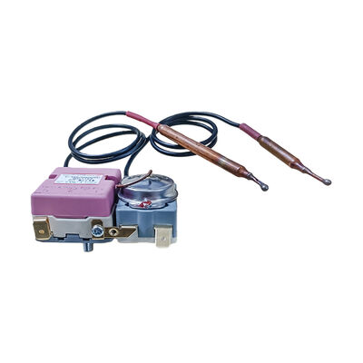 Elektrische und manuelle Wiedereinstellung Edelstahl Kapillarthermostat Mechanischer Thermostat für Haushaltswasserbereiter