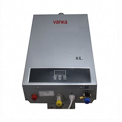 Tragbarer 8L Propan-Gas-Geysir mit Thermostatsteuerung zur Wandmontage