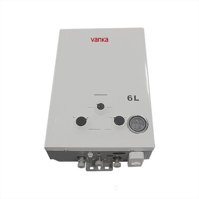 6L kommerzielle Gas-Wasserbereiter Digitales System Portable Langlebig auf Abruf Dusche