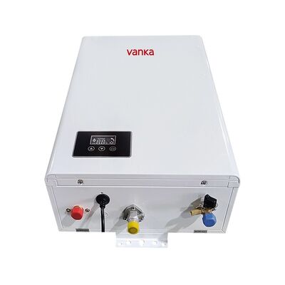 Weiß 16L Digitales Thermostatisches Gas-Wasserbereiter Einer Rauch Energieeinsparung Leise Betrieb