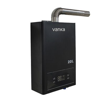 Gas-Durchlaufwassererhitzer mit raumluftunabhängigem Betrieb, digitaler Temperaturregelung, präziser Heizung, energiesparend und sicher