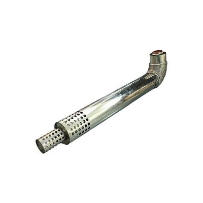 Wandmontiertes Gasthermen-Abgasrohr Hochwertiger Edelstahl-Abgasleitung Korrosionsbeständig Langlebig Sichere Belüftung