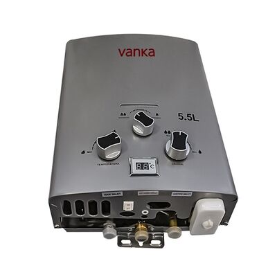 Tragbarer Camping-Durchlauferhitzer mit Propan, Niederdruckstart, kompaktes Design, leicht, einfache Bedienung