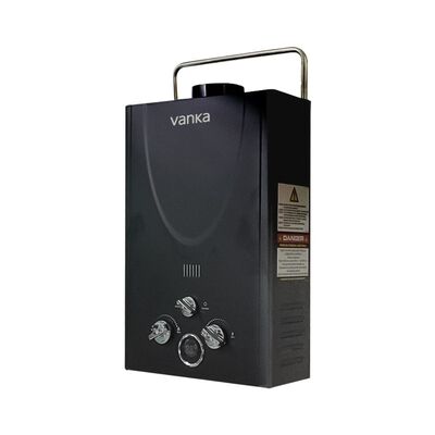 12L schwarzer Tankloser Gas-LPG-Wasserbereiter