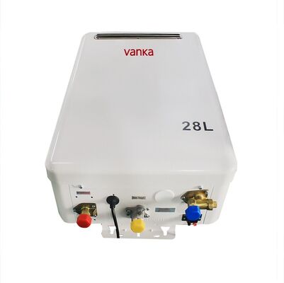 Tankloser 28-Liter-LPG-Warmwasserbereiter für die Außeninstallation mit geringer NOx-Leistung