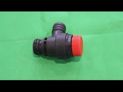 Zusammengefügte Gasboilerzubehör Kunststoffbau Gasboiler Sicherheitsventil