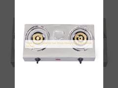 Dreiflammiger Gasherd für den Tisch, Hochleistungs-Gastronomie