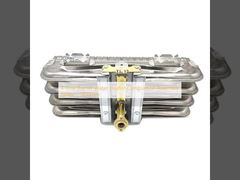 4-reihige Brenner-Warmwasserbereiter-Baugruppe 150mm-1800mm